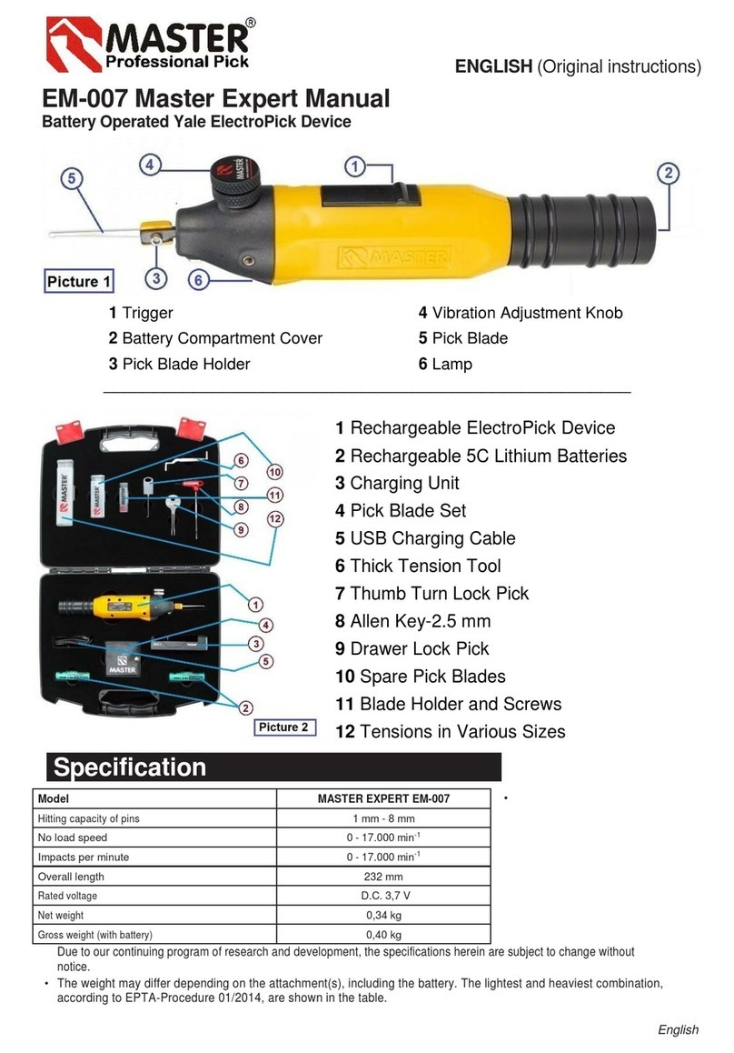 Master EM-007 Manual de usuario