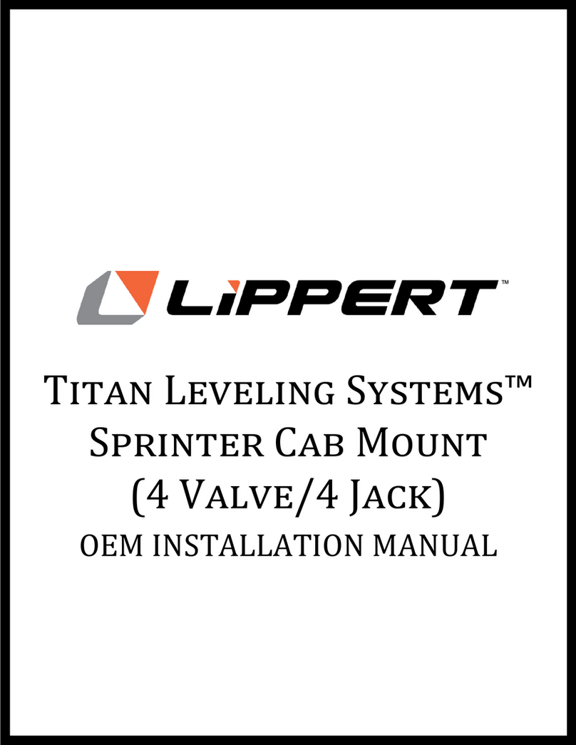 Lippert Titan Leveling Systems Manual de usuario