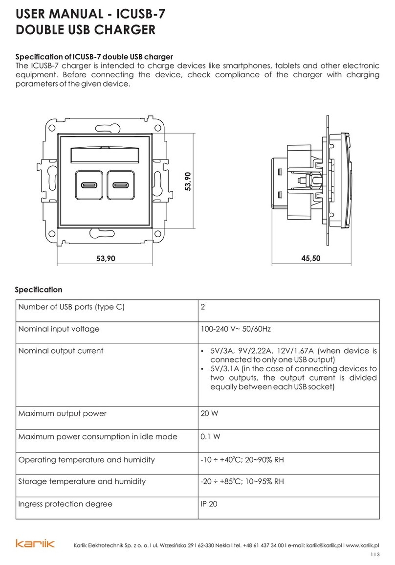 Karlik ICUSB-7 Manual de usuario