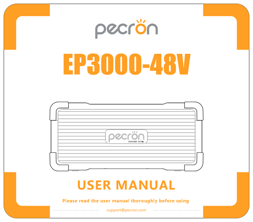 Pecron EP3000-48V Manual de usuario Pecron EP3000-48V Manual de usuario