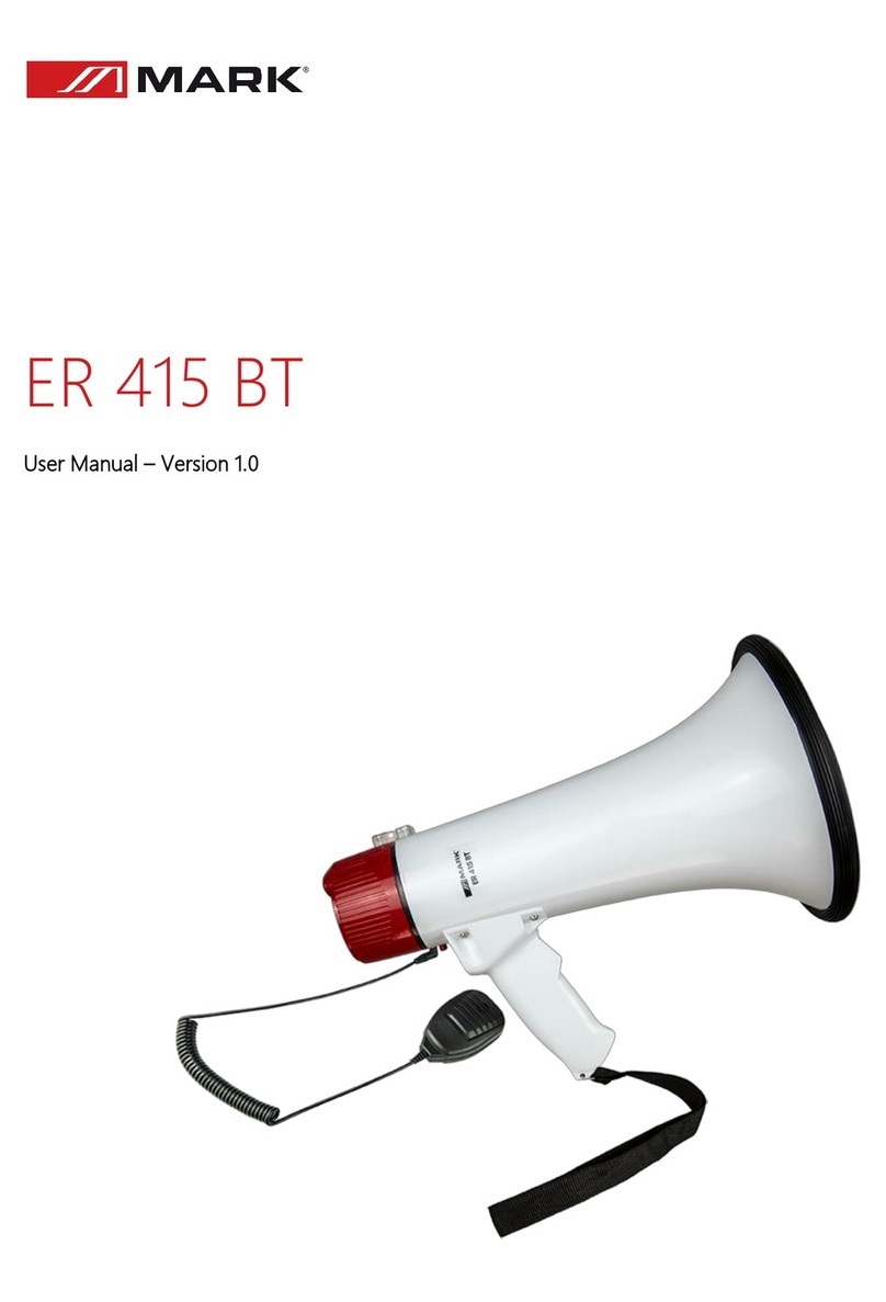 Mark ER 415 BT Manual de usuario