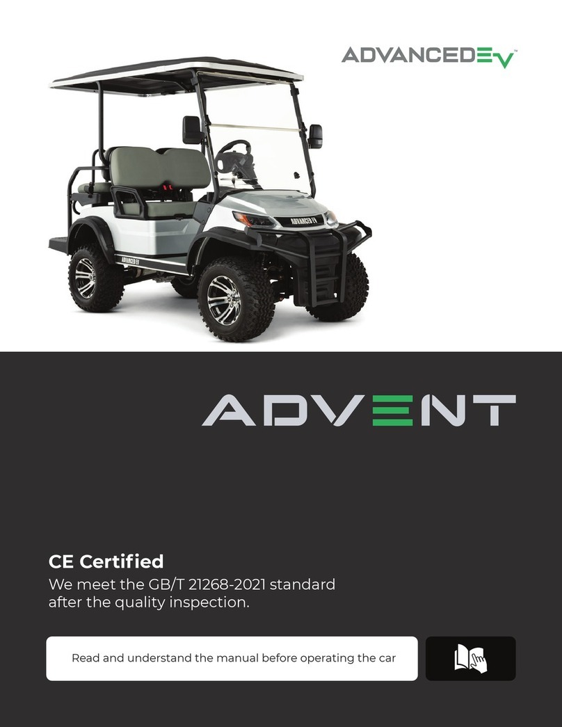 ADVANCED EV ADVENT Manual de usuario