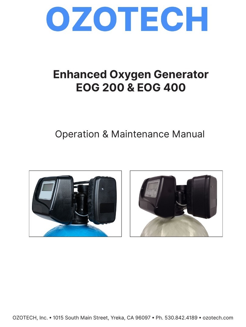 Ozotech EOG 200 Manual