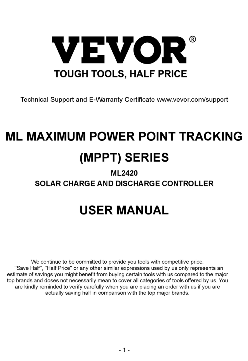 VEVOR ML Series Manual de usuario