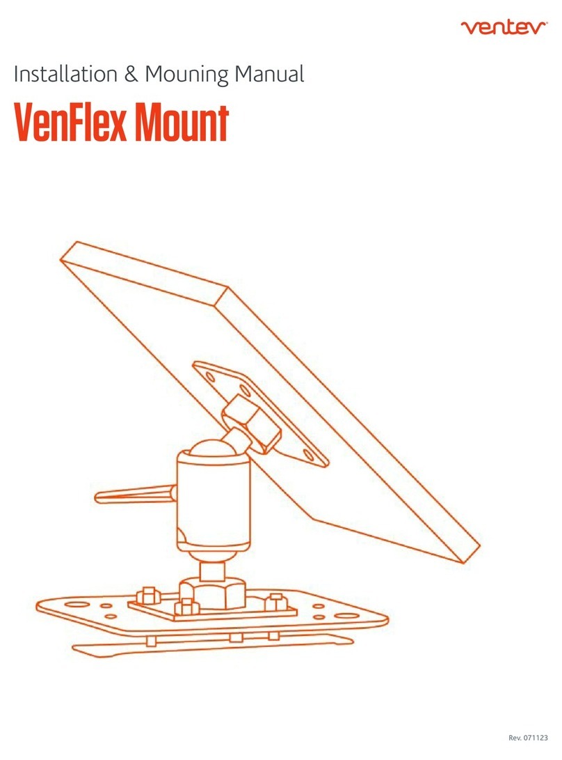 Ventev VenFlex Manual de instrucciones de instalación Ventev VenFlex Manual de instrucciones de instalación