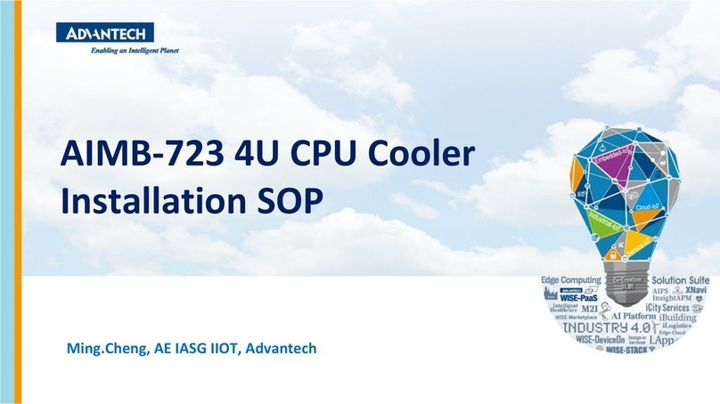 Advantech AIMB-723 Manual de usuario