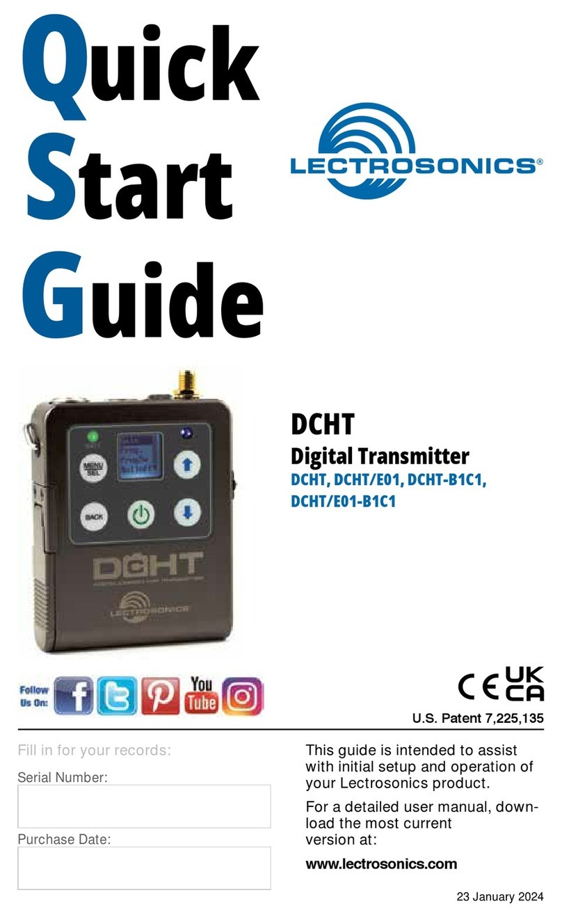 Lectronics DCHT Manual de usuario