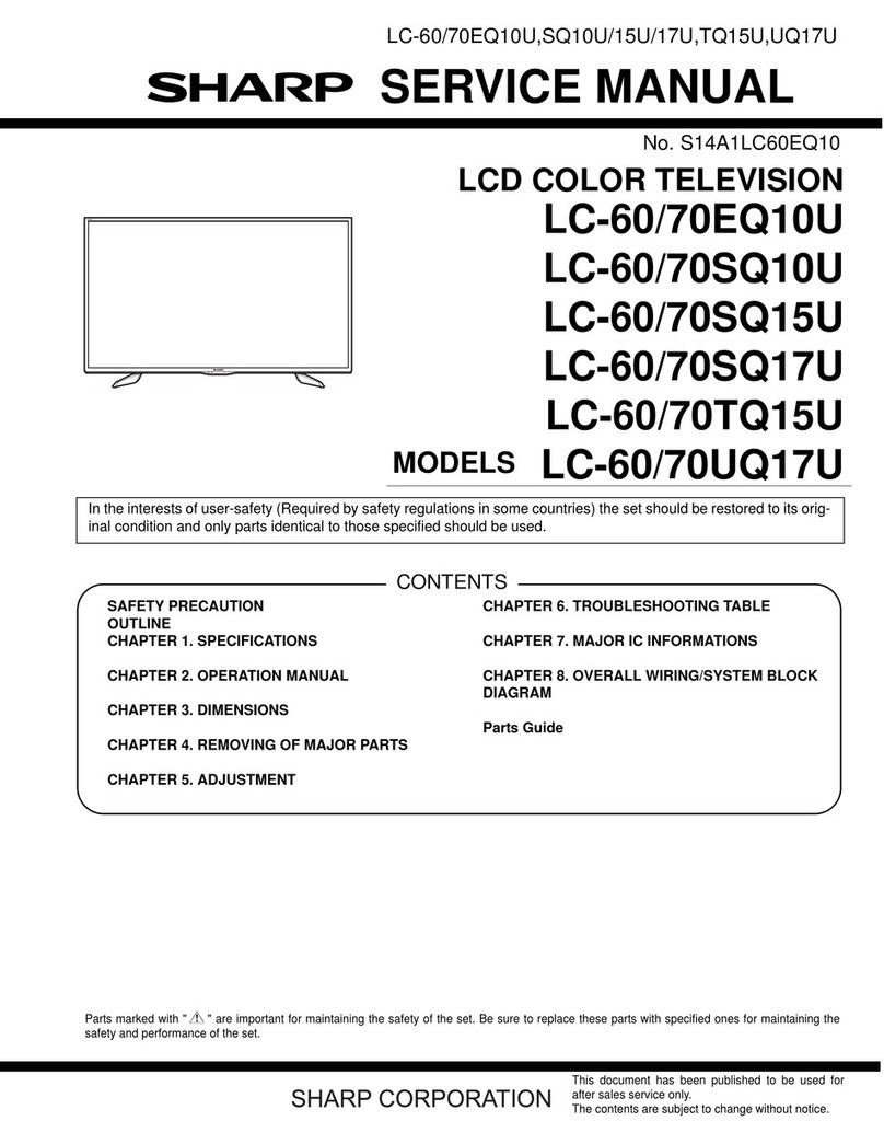 Sharp Aquos LC-70EQ10U Manual de usuario