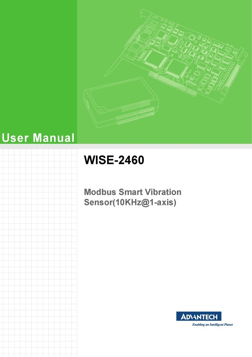 Advantech WISE-2460 Manual de usuario