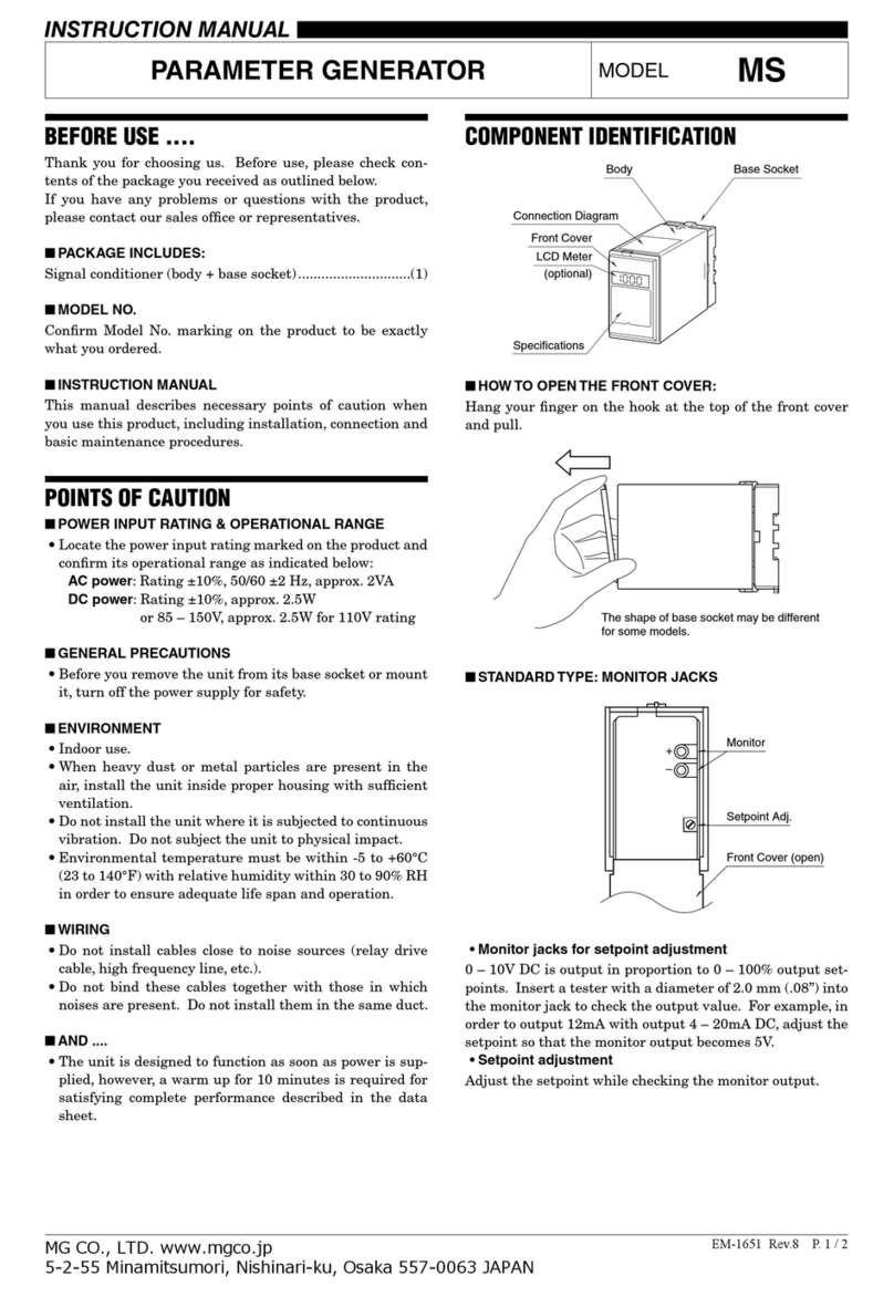 MG MS Manual de usuario