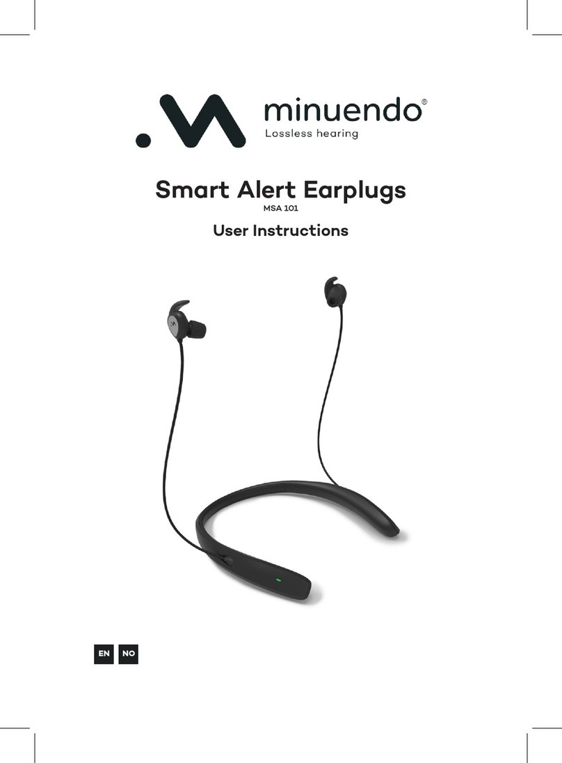 minuendo MSA 101 Manual de usuario