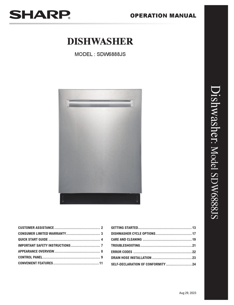 Sharp SDW6888JS Manual de usuario