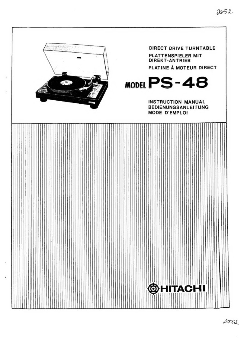 Hitachi PS-48 Manual de usuario