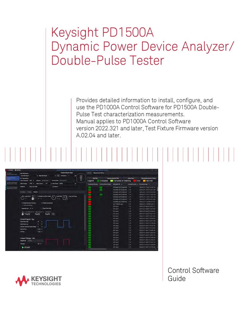 Keysight Technologies PD1500A Guía de inicio rápido Keysight Technologies PD1500A Guía de inicio rápido