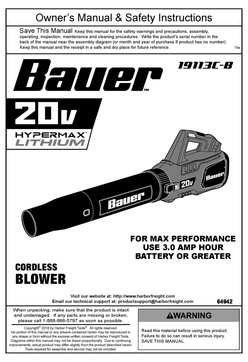 Bauer HYPERMAX 19113C-B Instrucciones de montaje Bauer HYPERMAX 19113C-B Instrucciones de montaje