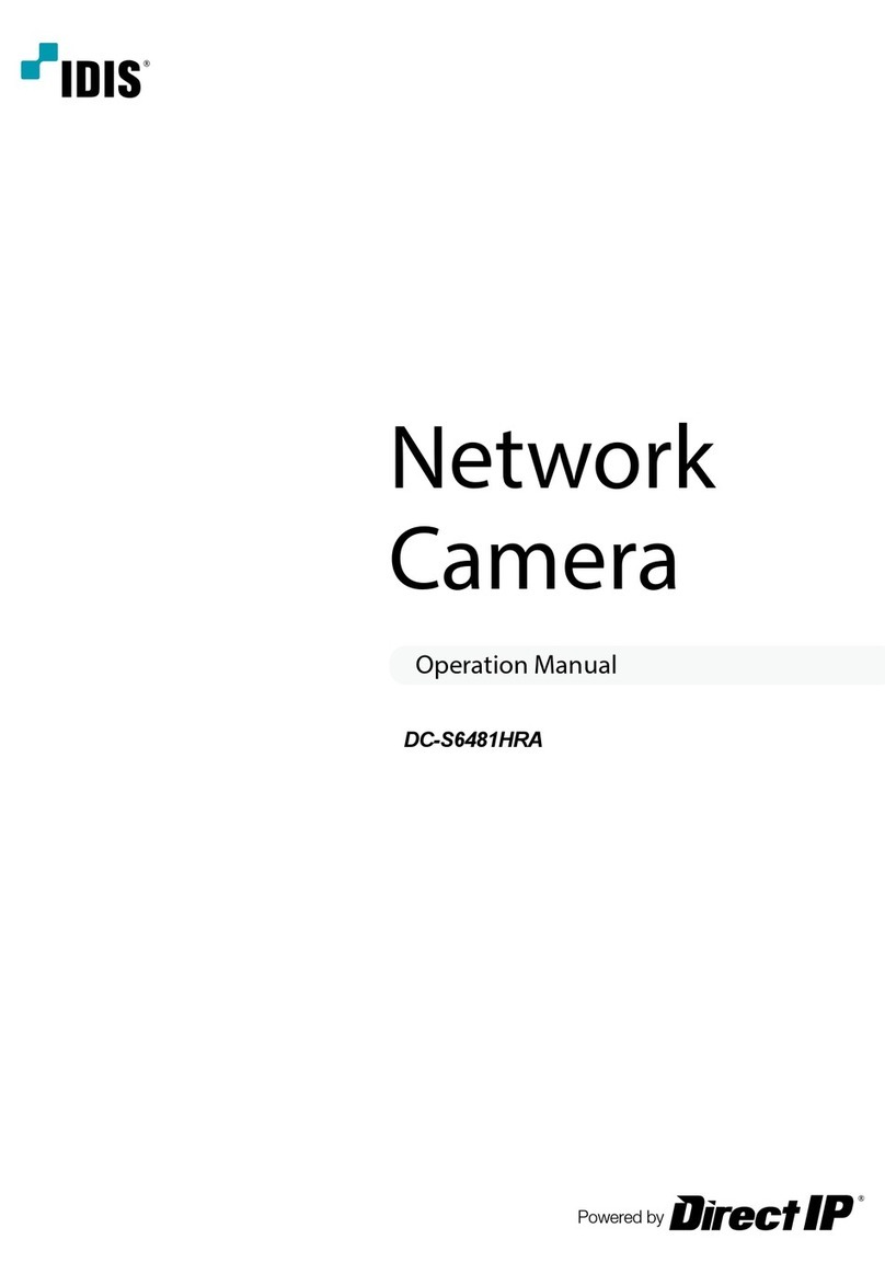 Idis DC-S6481HRA Manual de usuario