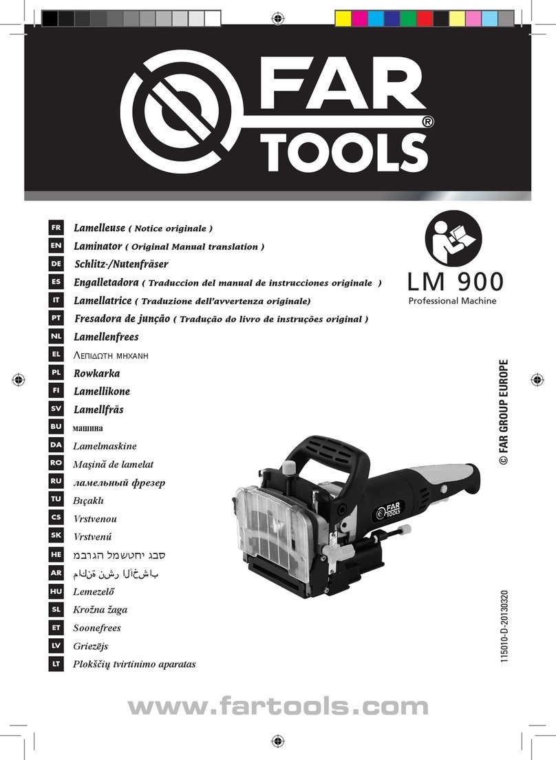 Far Tools LM 900 Instrucciones de operación