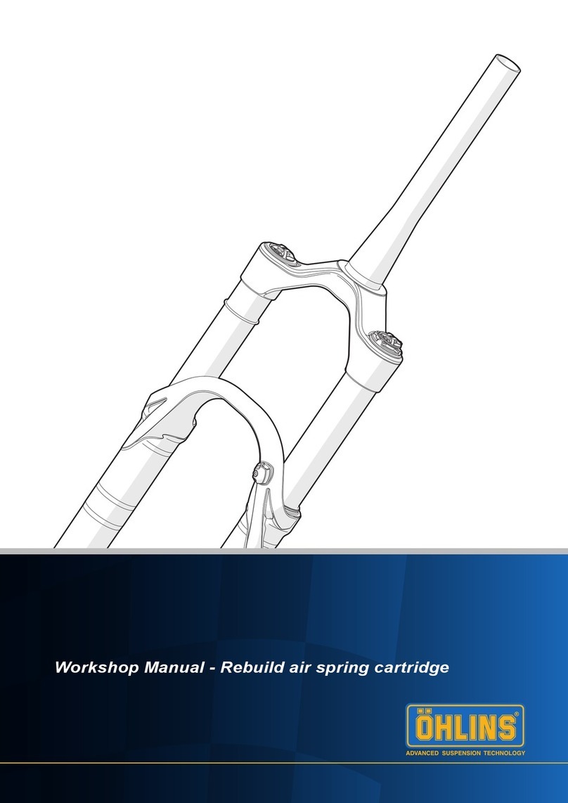 Ohlins DH38 Manual de instrucciones