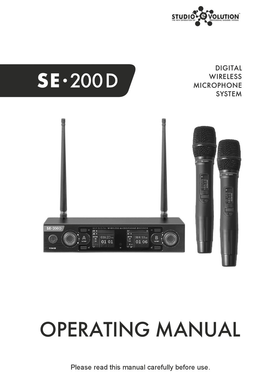 Studio Evolution SE-200D Manual de usuario