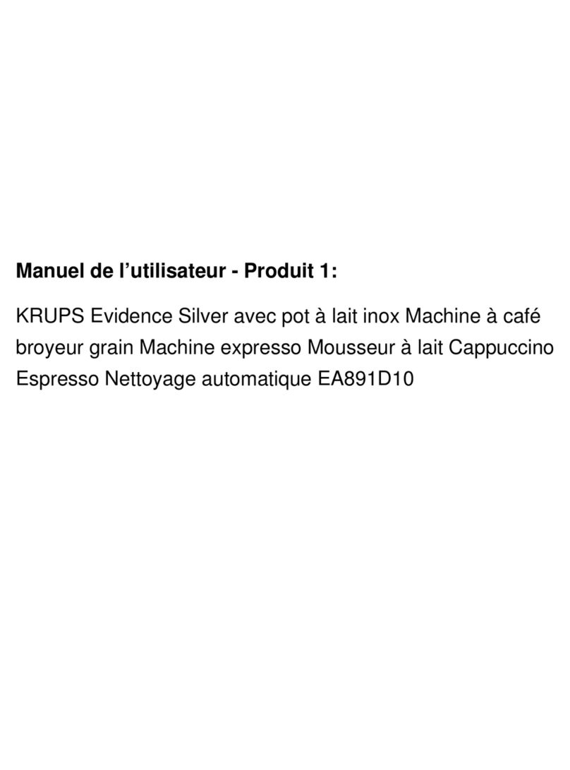 Krups EA891D10 Manual de usuario Krups EA891D10 Manual de usuario