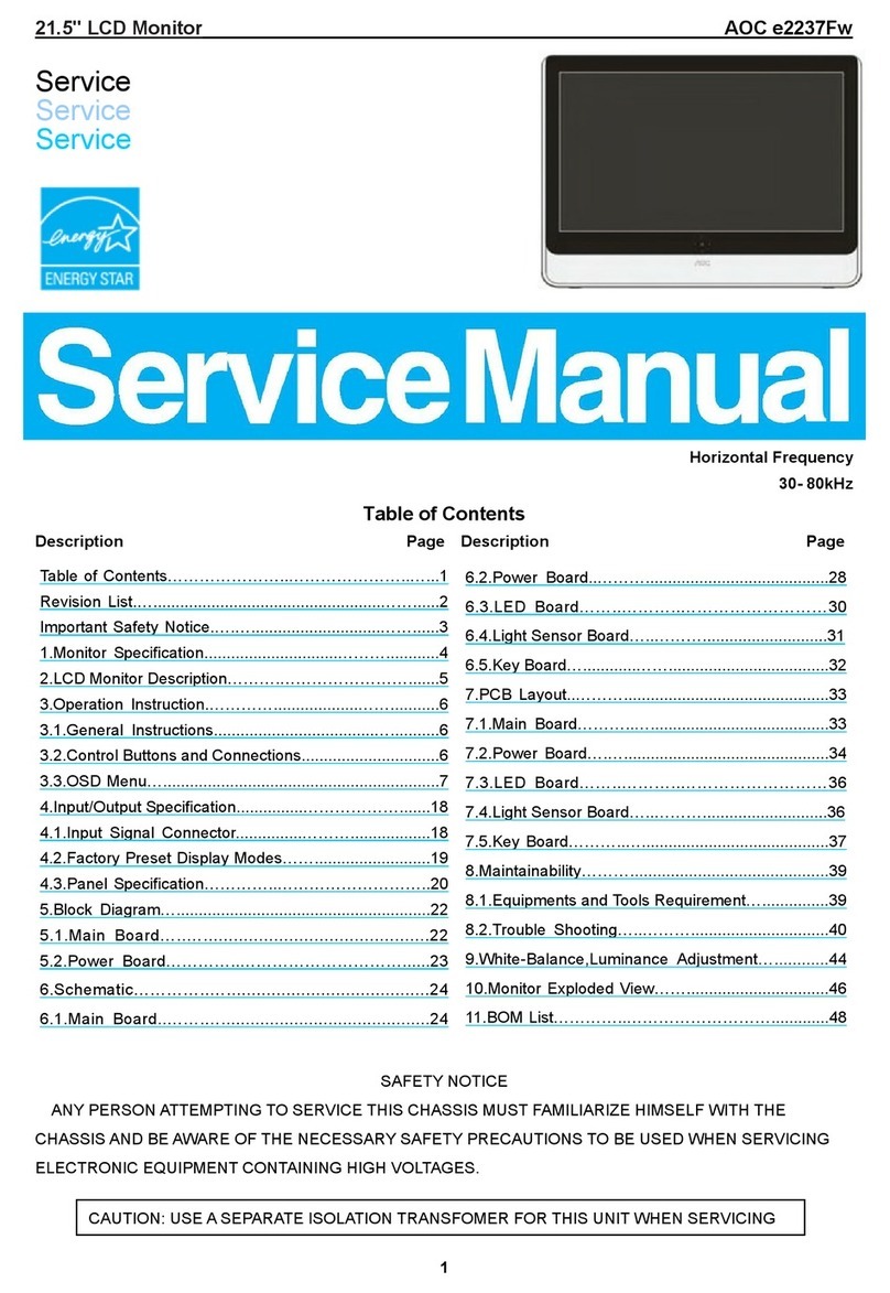 AOC e2237Fw Manual de usuario