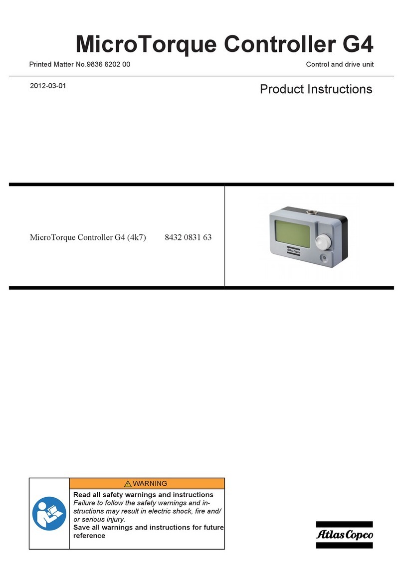 Atlas Copco G 4 Hoja de instrucciones