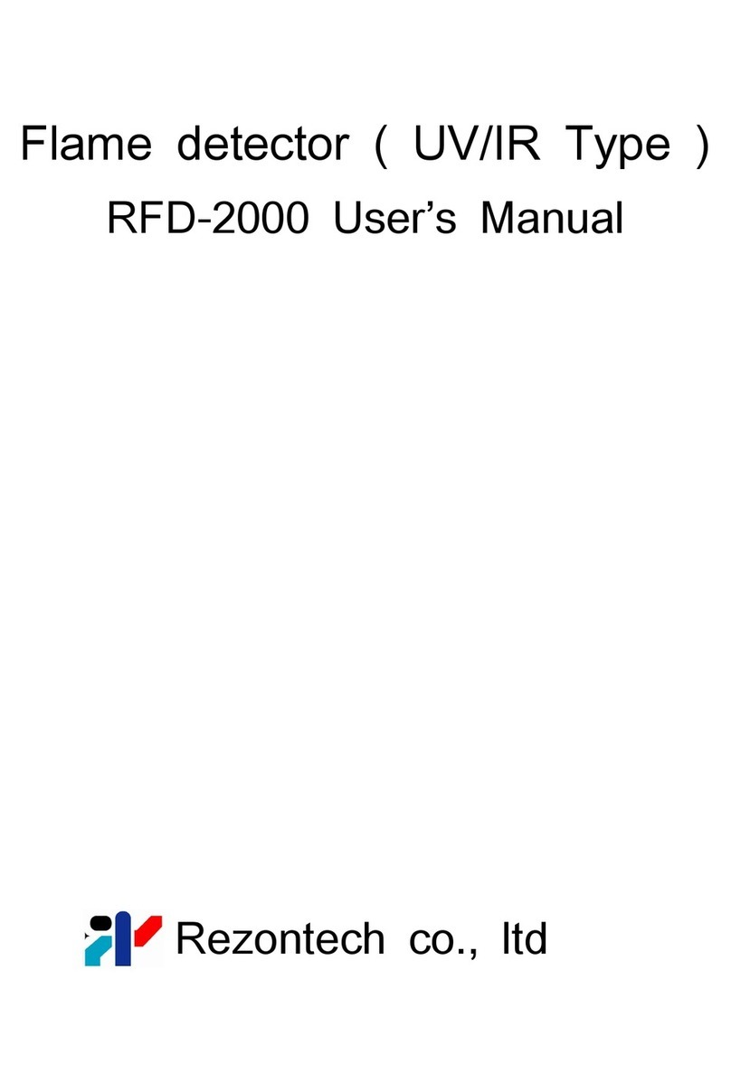 Rezontech RFD-2000 Manual de usuario