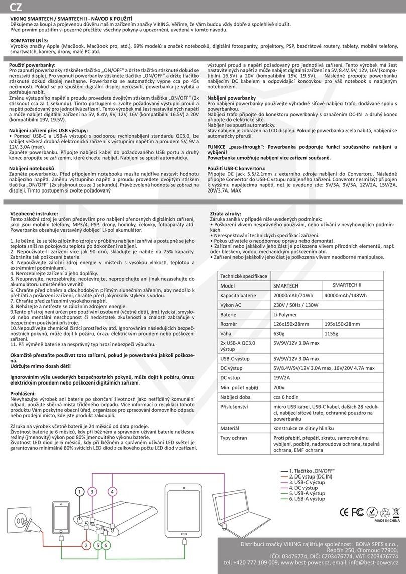 Viking SMARTECH Manual de usuario