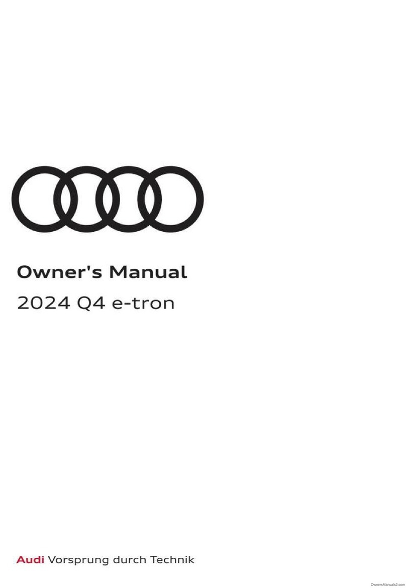 Audi Q4 e-tron 2024 Manual de usuario