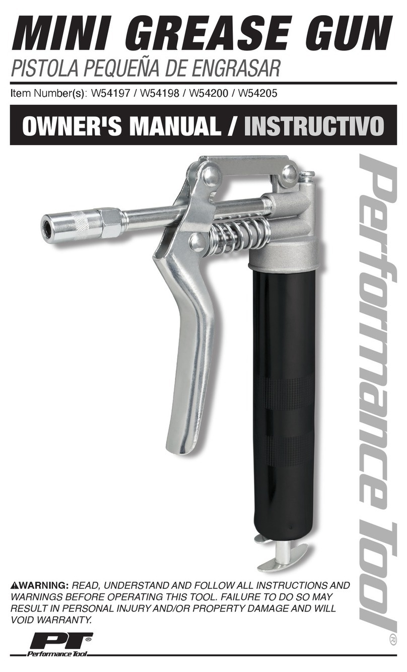 Performance Tool W54197 Manual de usuario