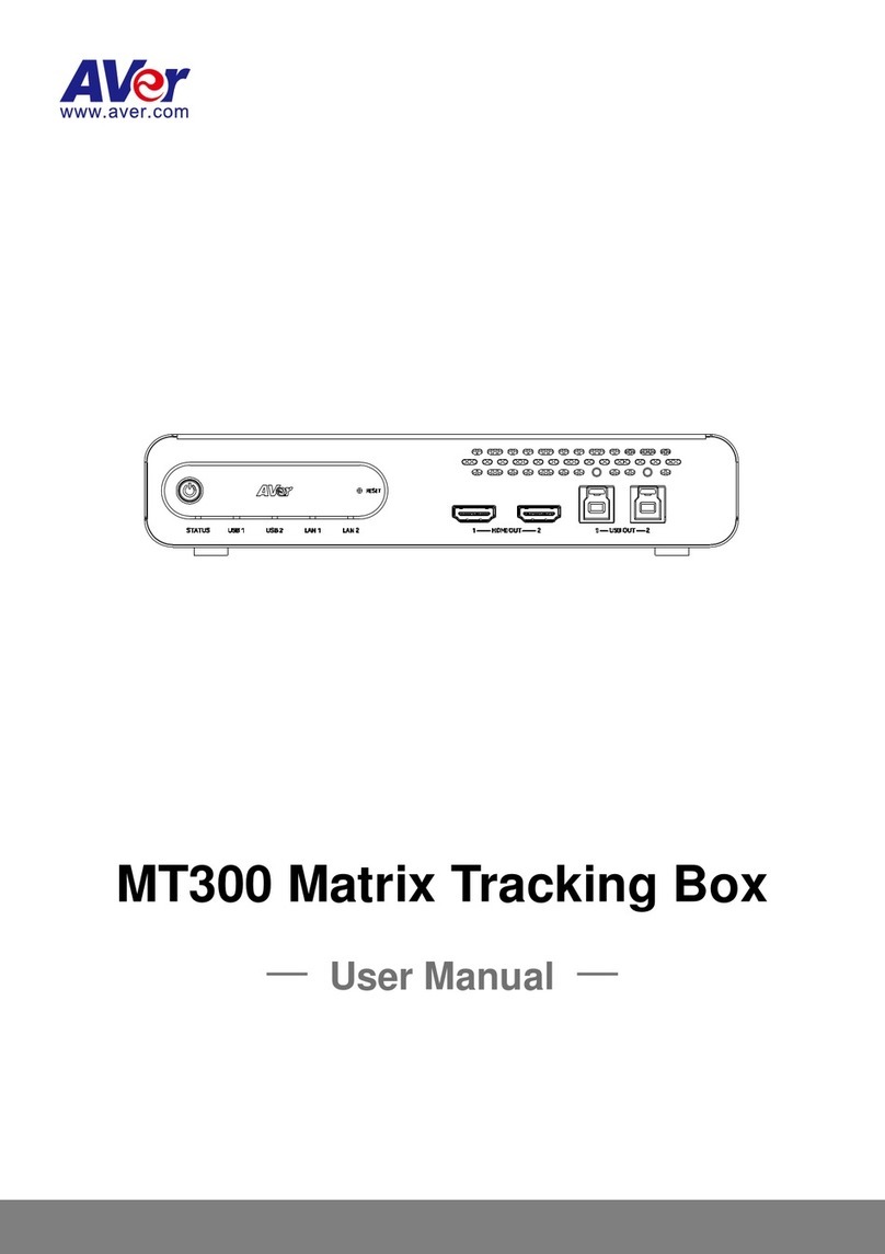AVer MT300 Manual de usuario