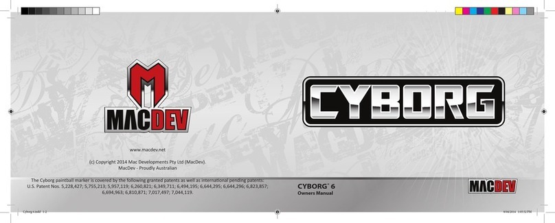 MACDEV CYBORG 6 Manual de usuario