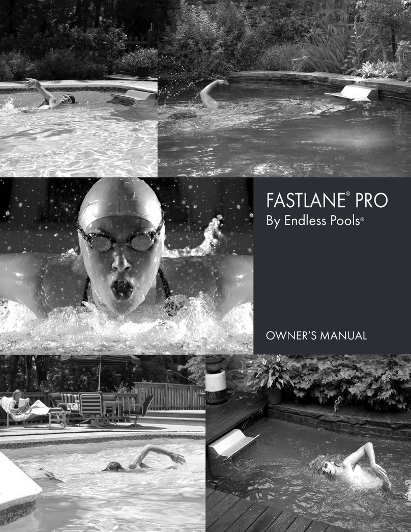 Endless Pools FASTLANE PRO Manual de usuario Endless Pools FASTLANE PRO Manual de usuario