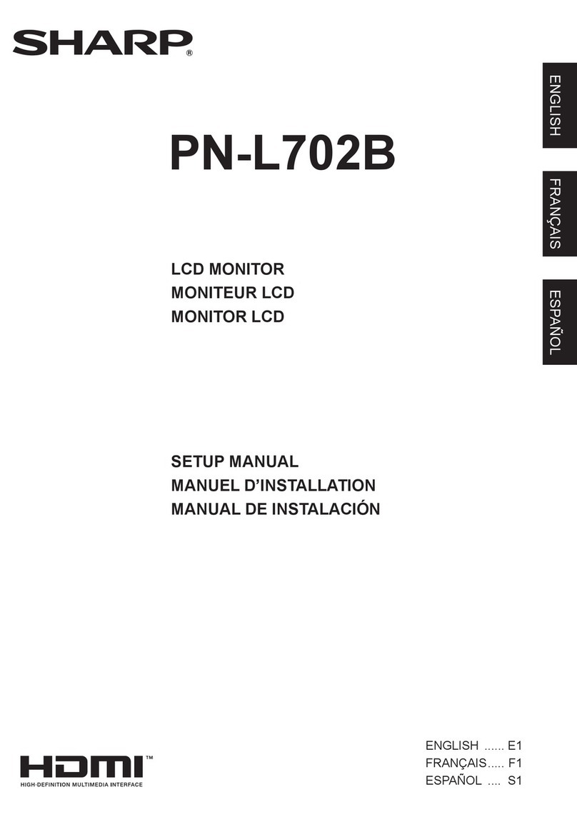 Sharp PN-L702B Guía del usuario