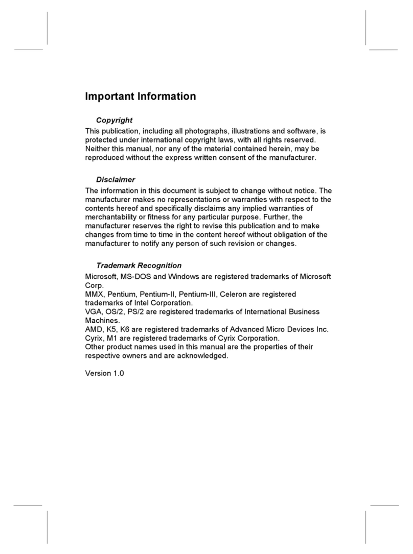 PCchips M757MR Manual de usuario
