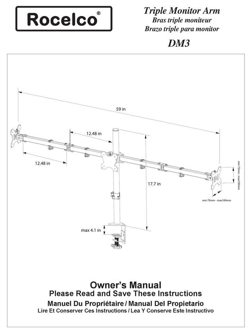 Rocelco DM3 Manual de usuario