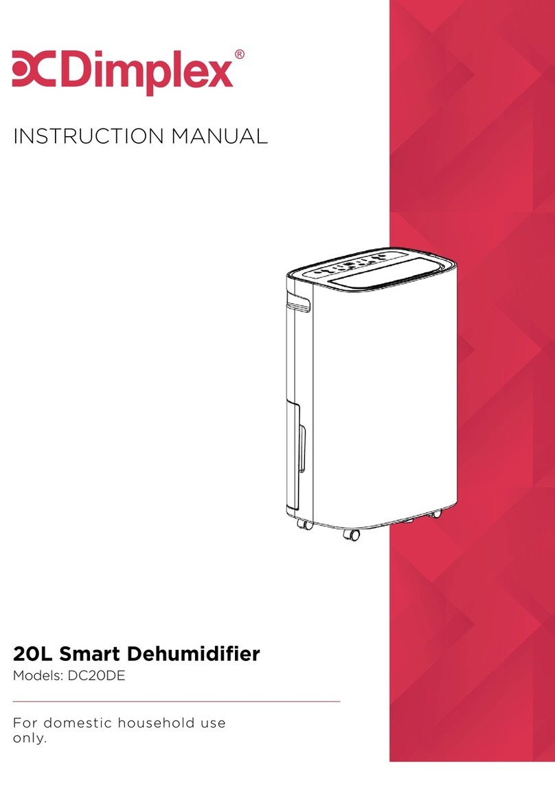 Dimplex DC20DE Manual de usuario Dimplex DC20DE Manual de usuario