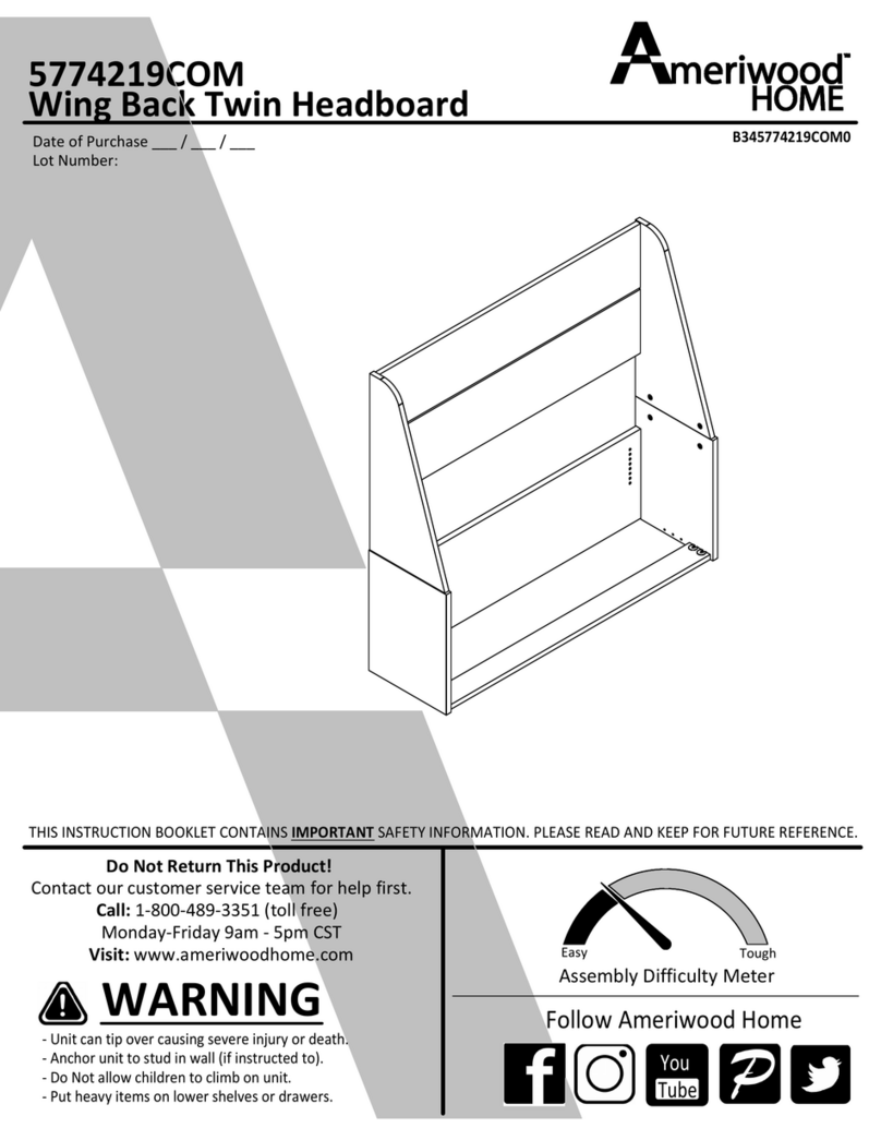 Ameriwood HOME 5774219COM Manual de usuario