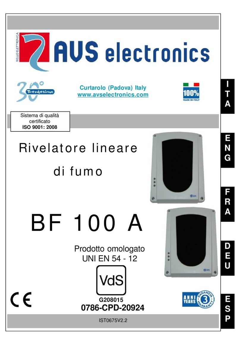 AVS Electronics BF100 A Manual de usuario