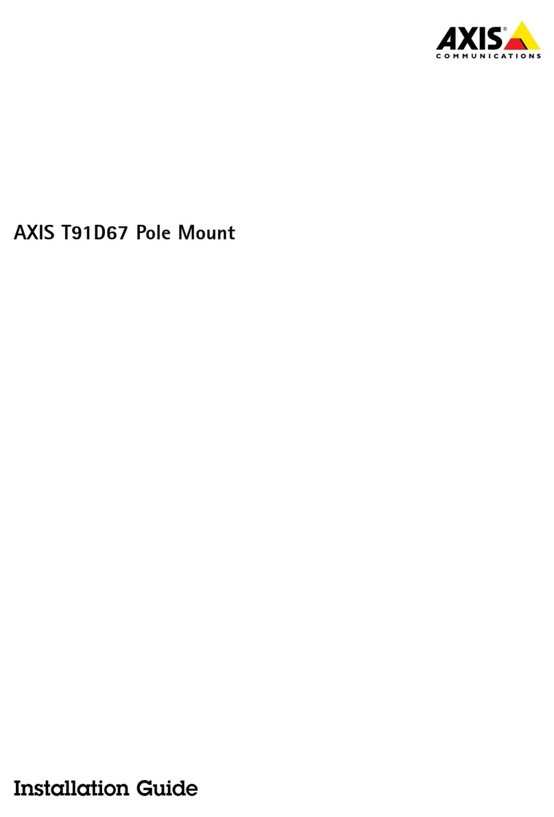 Axis T91D67 Manual de usuario