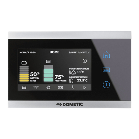 Dometic Connect Panel Manual de usuario
