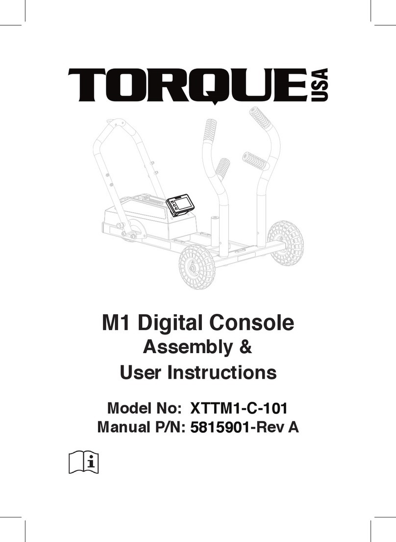 Torque XTTM1-C-101 Manual del propietario Torque XTTM1-C-101 Manual del propietario
