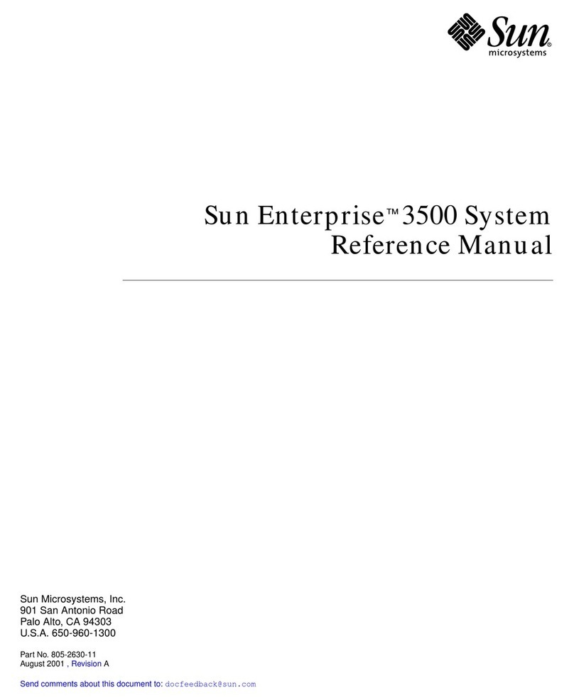 Sun Microsystems Enterprise 3500 Manual de usuario Sun Microsystems Enterprise 3500 Manual de usuario
