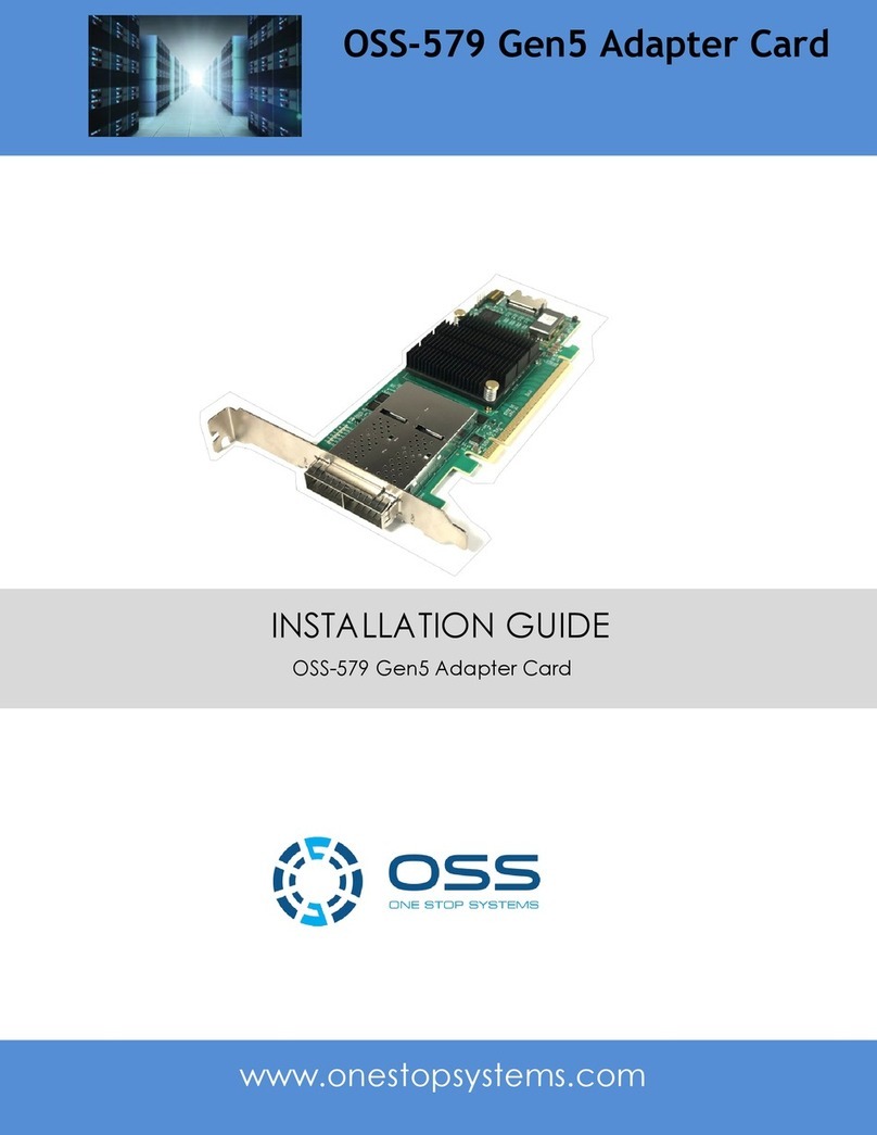 OSS OSS-579 Manual de usuario OSS OSS-579 Manual de usuario