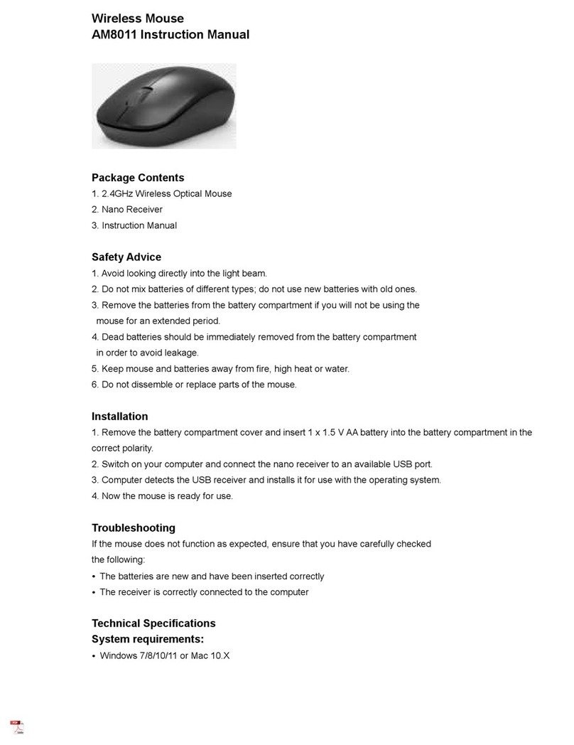 Aimax AM8011 Manual de usuario