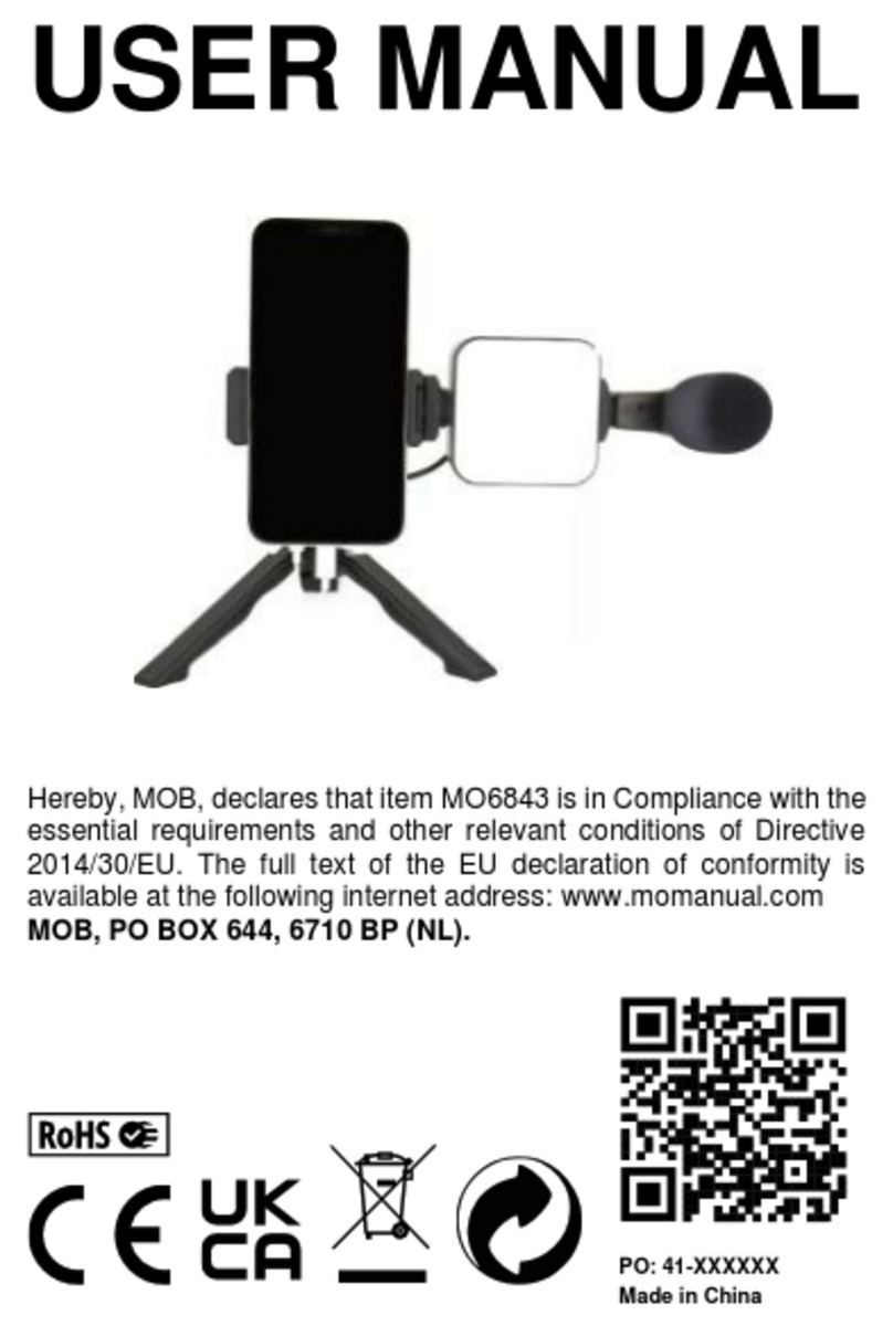 MOB MO6843 Manual de usuario