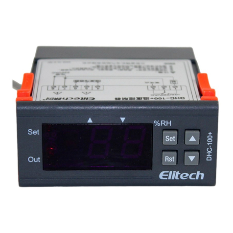 Elitech DHC-100+ Manual de usuario