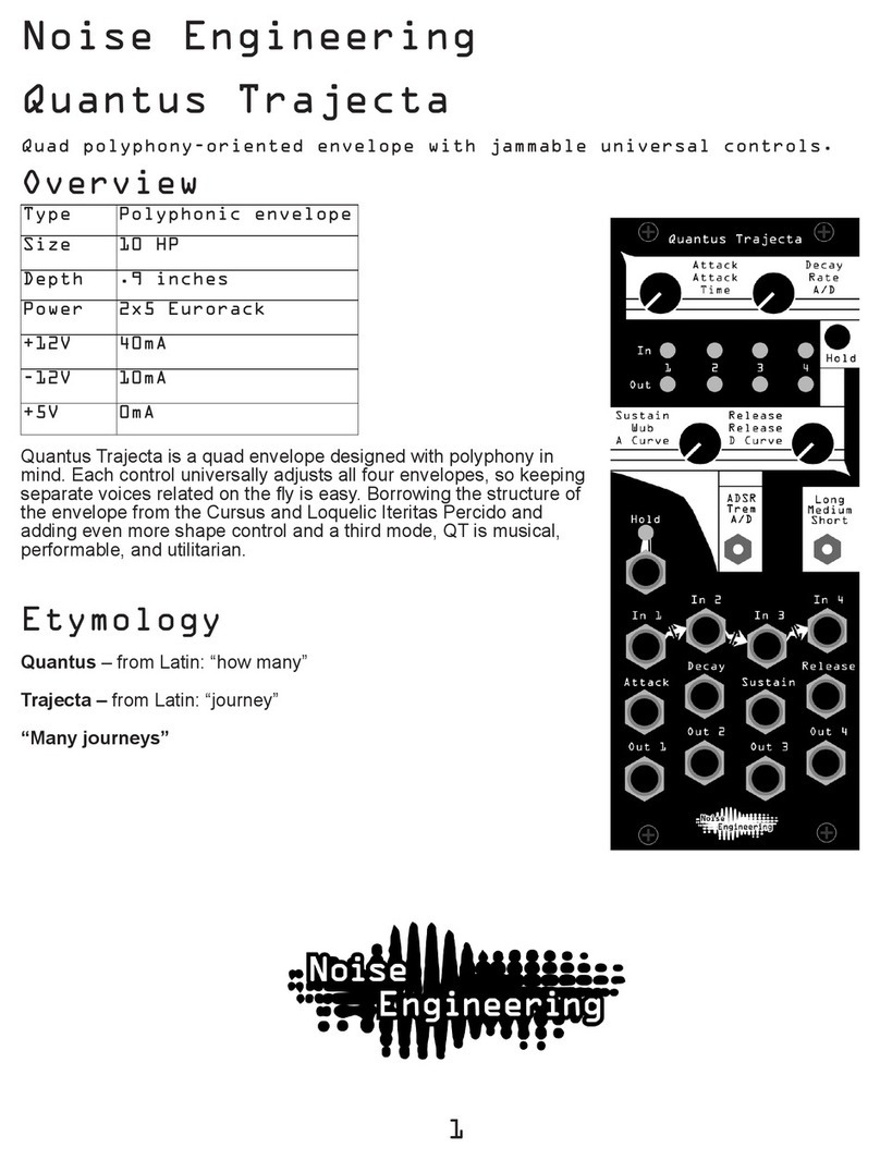 Noise Engineering Quantus Trajecta Manual de usuario