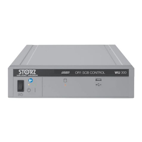 Storz OR1 SCB CONTROL Manual de usuario