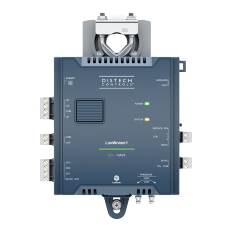 Distech Controls ECL-VAVS Manual de usuario